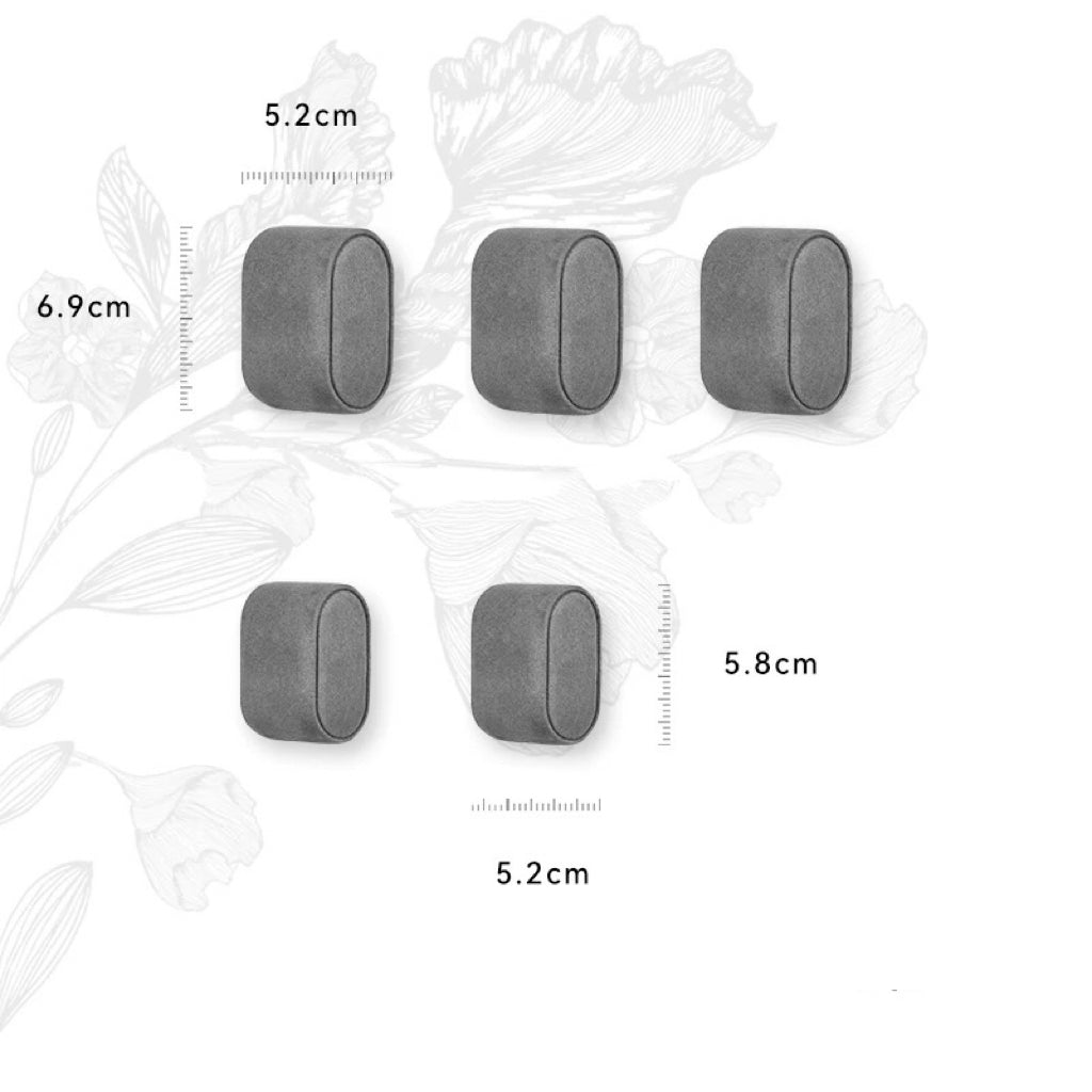 Aero glass-top wooden watch box for multiple watches