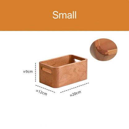 Woodfort Make-up-Organizer aus massivem Walnussholz