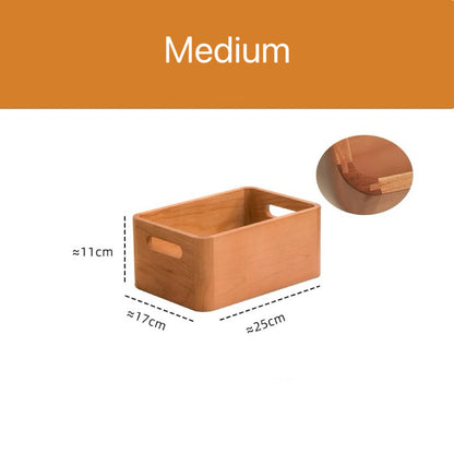 Woodfort Make-up-Organizer aus massivem Walnussholz