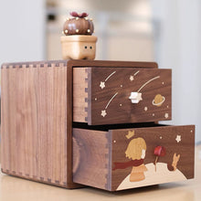 Eleanor Solid Wood Two-Drawer Storage Box