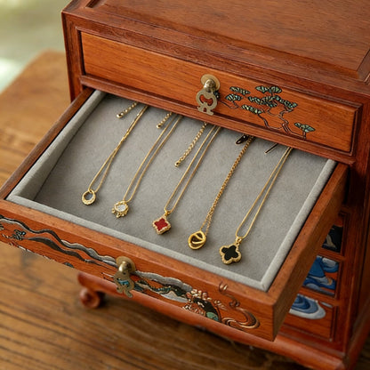 Orna Luxus-Schmuckaufbewahrungsschrank aus Palisanderholz