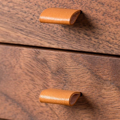 Luxury Creative Suitcase Solid Wood Jewelry Box close-up