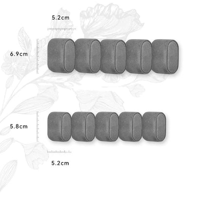 Minimalist walnut watch display case with clear lid