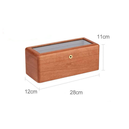 Mira wooden bracelet box with smooth polished surface