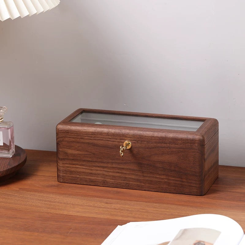 Mira wooden jewelry box designed for bracelets