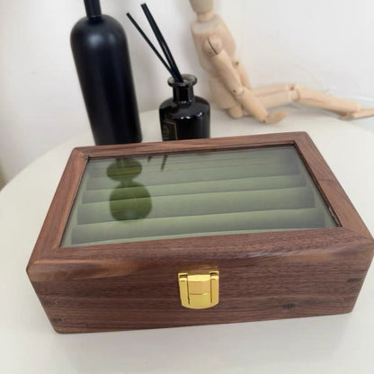 Nora wooden jewelry box with minimalist design