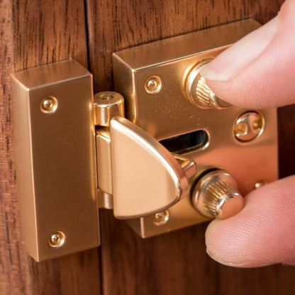 Retro-style Creative Suitcase Solid Wood Jewelry Box