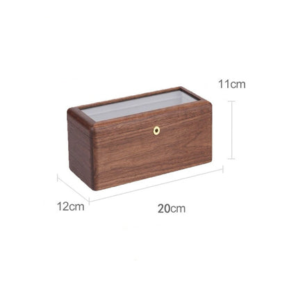 Solid wood jewelry box for bracelet collection