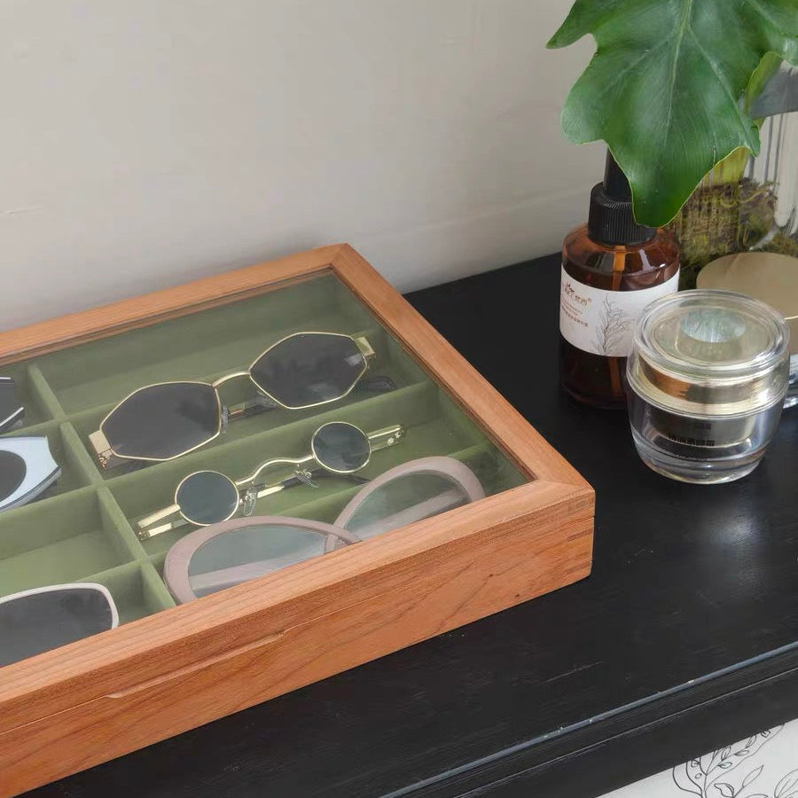 Vireo sunglasses holder for tabletop display