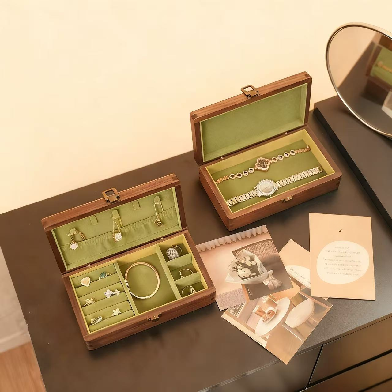 Jessi Walnut Jewelry Box
