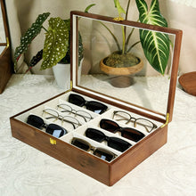 Caleb Solid Wood Glasses Organizer