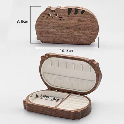 Rebecca Solid Wood Jewelry Box