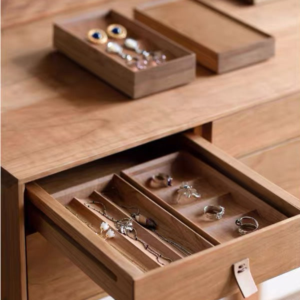 Alina Modular Solid Wood Jewelry Organizer Set