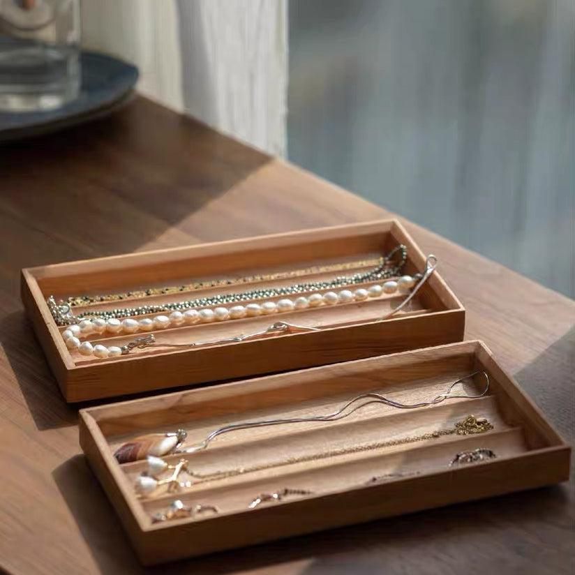 Alina Modular Solid Wood Jewelry Organizer Set