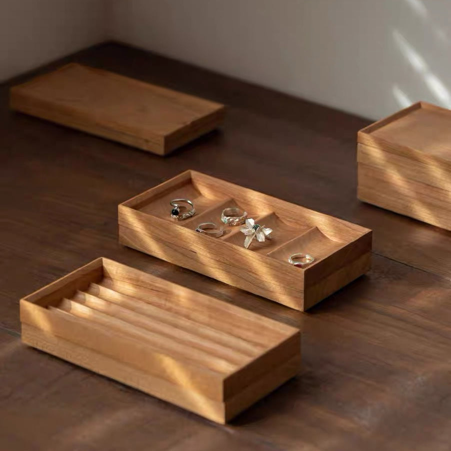 Alina Modular Solid Wood Jewelry Organizer Set
