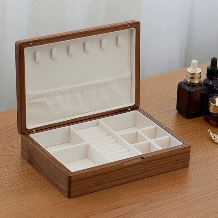 Ella Walnut Jewelry Box