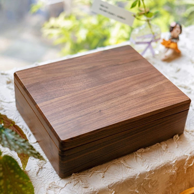 Sura Walnut Jewelry Box